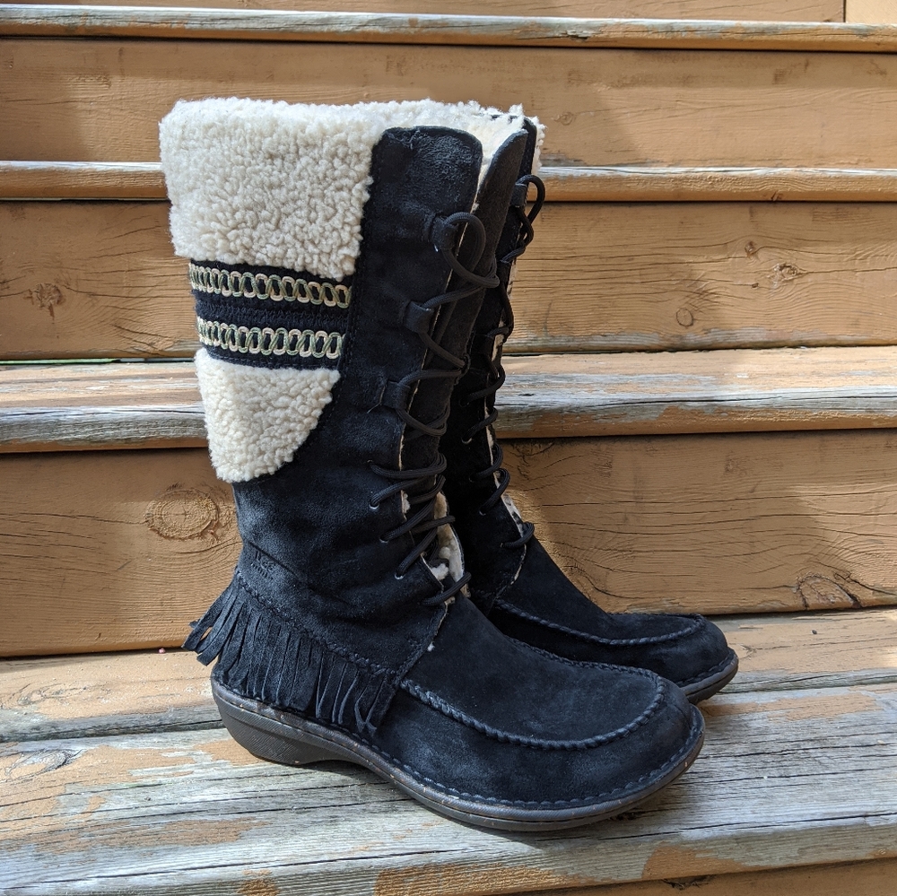 UGG shoreline winter boots sz 8 - Picture 5 of 14